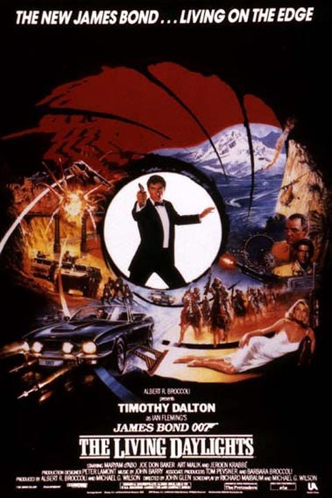 James Bond 007 - Der Hauch des Todes : Kinoposter John Glen, Timothy Dalton