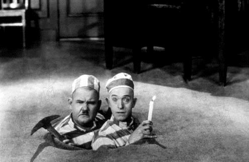 Bild Leo McCarey, Stan Laurel, Oliver Hardy