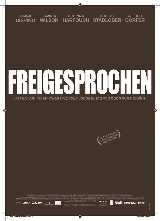 Freigesprochen : Kinoposter