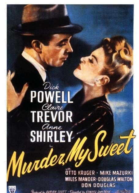 Murder My Sweet : Kinoposter Edward Dmytryk