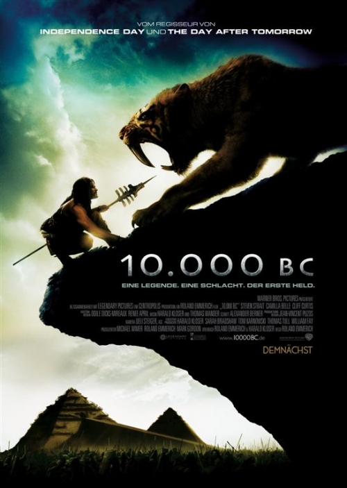 10.000 BC : Kinoposter