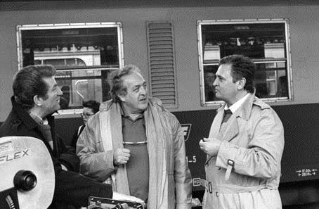 Bild Georges Lautner, Eddy Mitchell, Roger Hanin