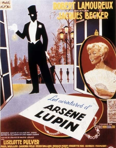 Arsene Lupin, der Millionendieb : Kinoposter