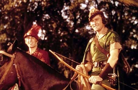 Robin Hood, König der Vagabunden : Bild Michael Curtiz, Errol Flynn
