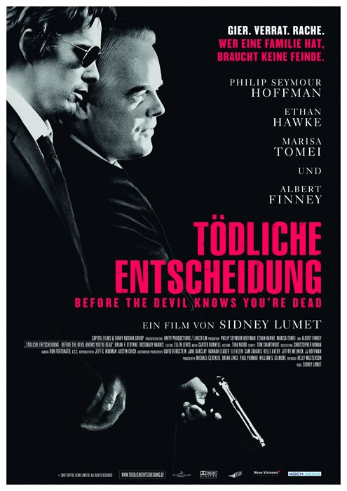 Tödliche Entscheidung - Before the Devil Knows You're Dead : Kinoposter