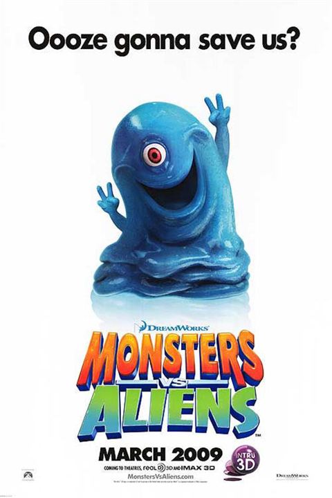Monsters vs. Aliens : Kinoposter Rob Letterman
