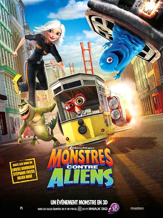 Monsters vs. Aliens : Kinoposter