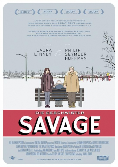 Die Geschwister Savage : Kinoposter