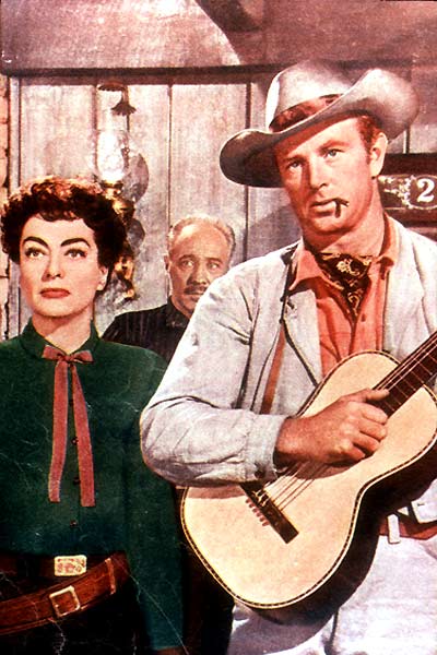 Johnny Guitar - Wenn Frauen hassen : Bild Nicholas Ray, Sterling Hayden, Joan Crawford