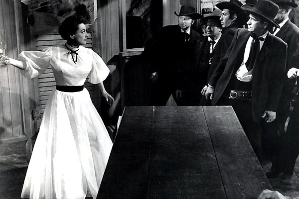 Johnny Guitar - Wenn Frauen hassen : Bild Joan Crawford, Nicholas Ray