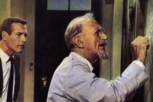 Der zerrissene Vorhang : Bild Paul Newman, Alfred Hitchcock