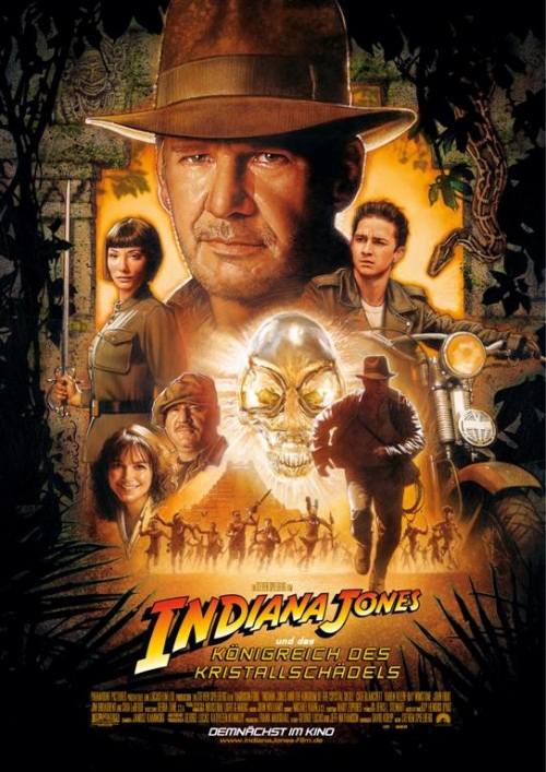 Indiana Jones und das Königreich des Kristallschädels : Kinoposter