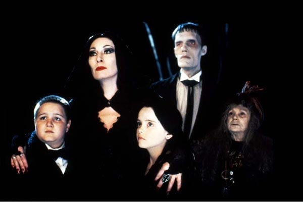 Die Addams Family : Bild Judith Malina, Jimmy Workman, Anjelica Huston, Christina Ricci