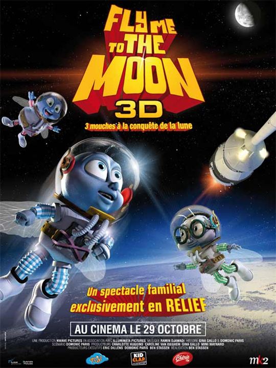 Fly Me To The Moon 3D : Kinoposter