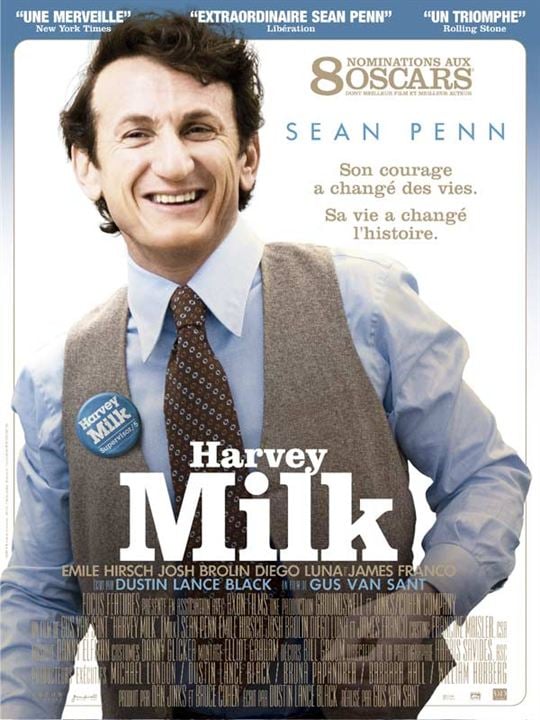 Milk : Kinoposter Gus Van Sant