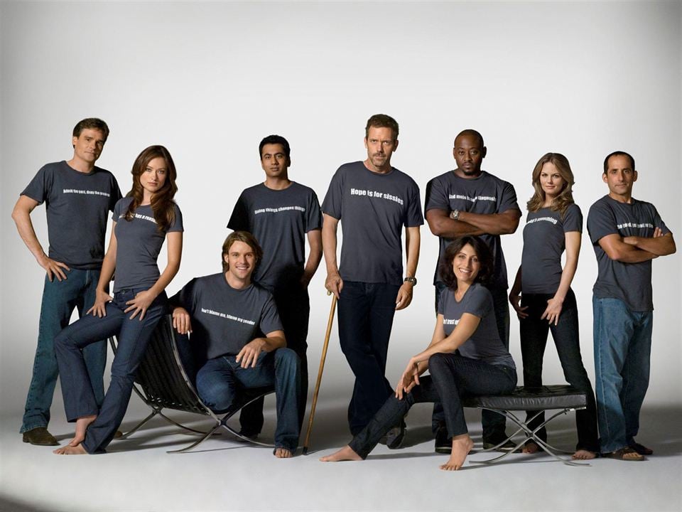 Dr. House : Bild Hugh Laurie, Jennifer Morrison, Jesse Spencer, Kal Penn, Lisa Edelstein