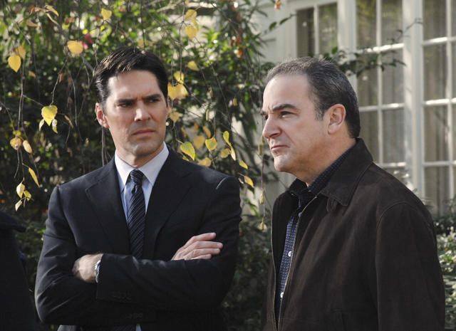 Bild Mandy Patinkin, Thomas Gibson