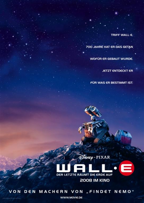 WALL·E - Der letzte räumt die Erde auf : Kinoposter