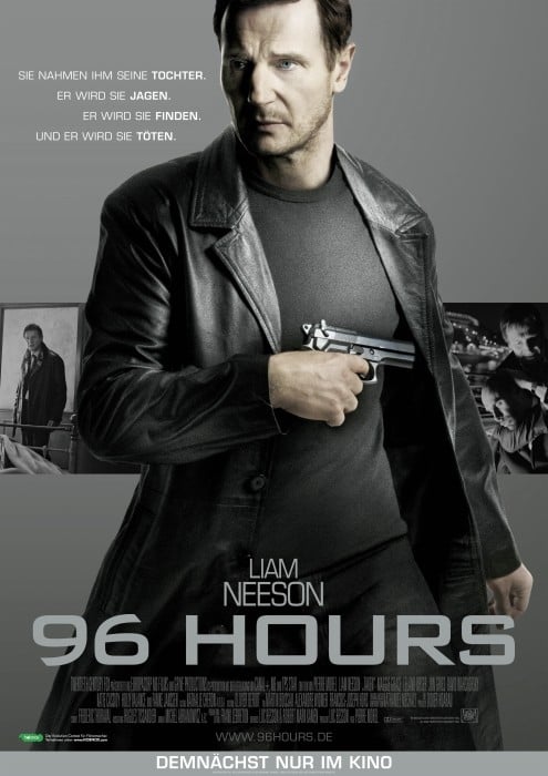 96 Hours : Kinoposter
