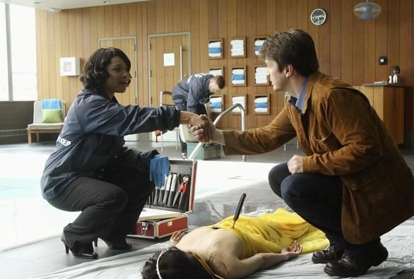 Bild Tamala Jones, Nathan Fillion