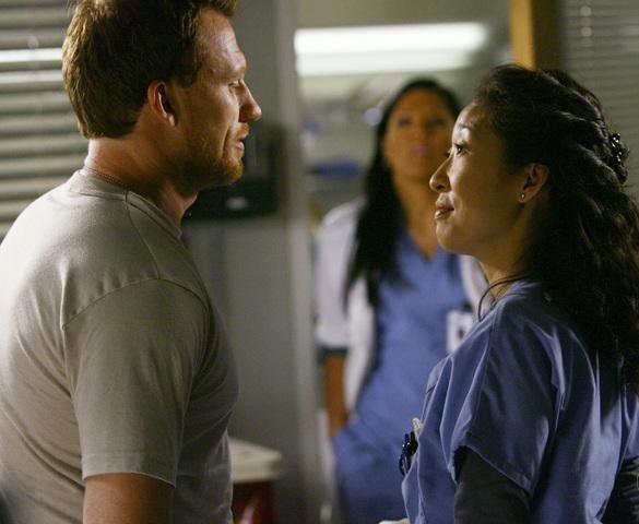 Bild Sara Ramirez, Sandra Oh, Kevin McKidd