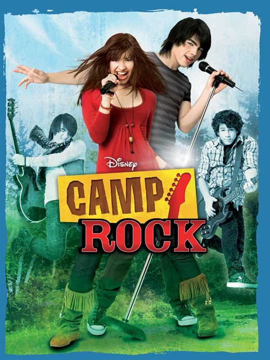 Camp Rock : Kinoposter Joe Jonas, Kevin Jonas, Matthew Diamond