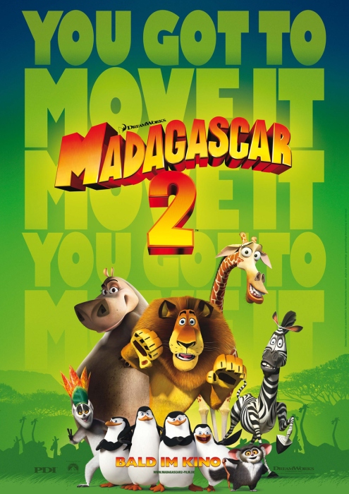 Madagascar 2 : Kinoposter