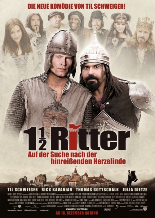 1 1/2 Ritter - Auf der Suche nach der hinreißenden Herzelinde : Kinoposter