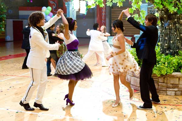 High School Musical 3 : Bild Corbin Bleu, Monique Coleman, Zac Efron, Vanessa Hudgens, Kenny Ortega