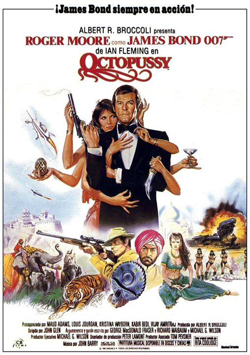 James Bond 007 - Octopussy : Kinoposter