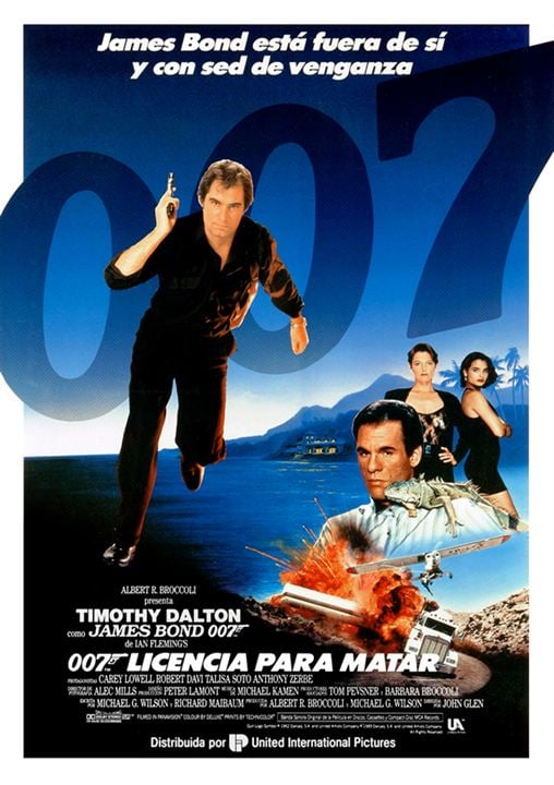 James Bond 007 - Lizenz zum Töten : Kinoposter