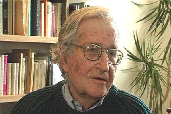 Chomsky & Cie : Bild Noam Chomsky, Olivier Azam