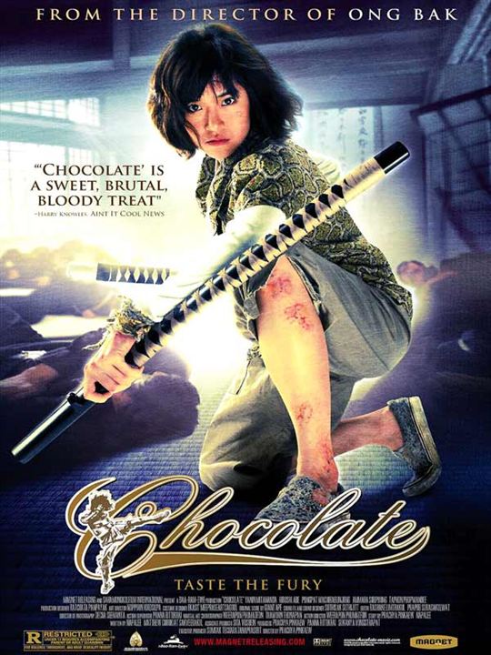 Chocolate - ...süß und tödlich : Kinoposter Prachya Pinkaew