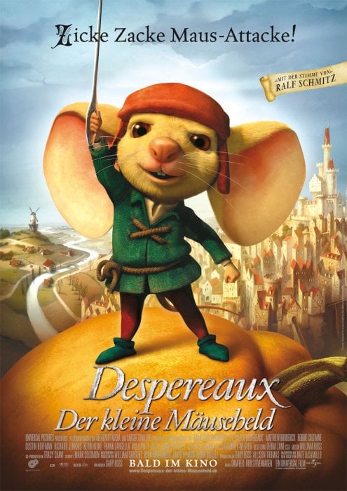 Despereaux - Der kleine Mäuseheld : Kinoposter