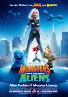 Monsters vs. Aliens : Kinoposter