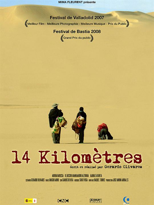 14 Kilometer – Auf der Suche nach dem Glück : Kinoposter Gerardo Olivares