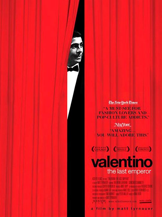 Valentino: Der letzte Kaiser : Kinoposter Matt Tyrnauer
