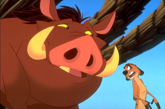 Abenteuer mit Timon und Pumbaa : Kinoposter