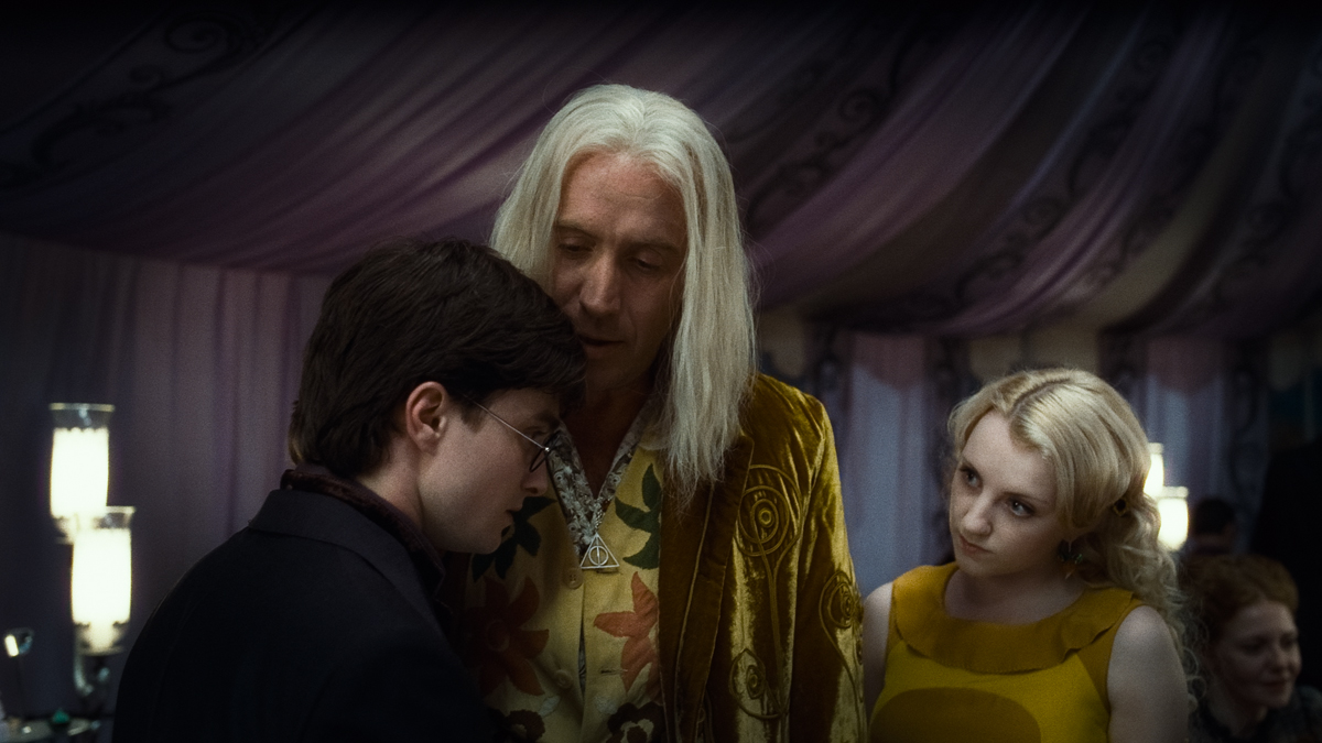 Harry Potter und die Heiligtümer des Todes - Teil 1 : Bild Daniel Radcliffe, Evanna Lynch, Rhys Ifans