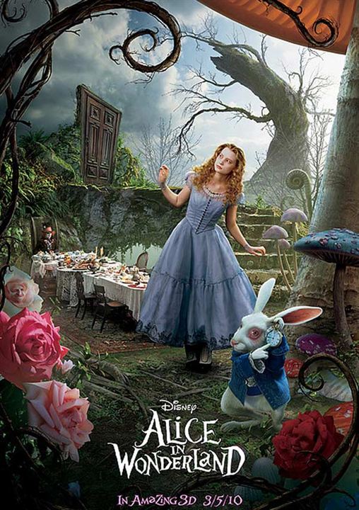 Alice im Wunderland : Kinoposter