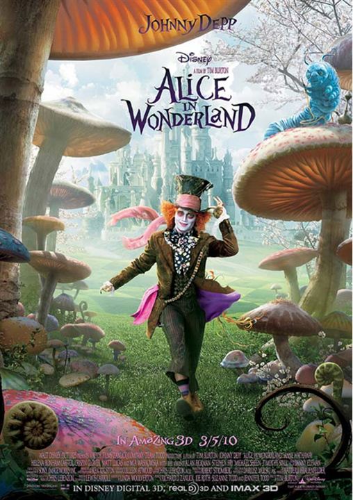 Alice im Wunderland : Kinoposter
