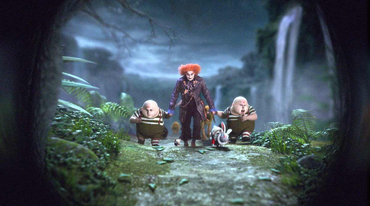 Alice im Wunderland : Bild Johnny Depp, Matt Lucas