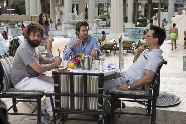 Hangover : Bild Ed Helms, Zach Galifianakis, Bradley Cooper