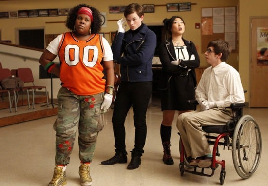 Bild Chris Colfer, Amber Riley, Jenna Ushkowitz, Kevin McHale