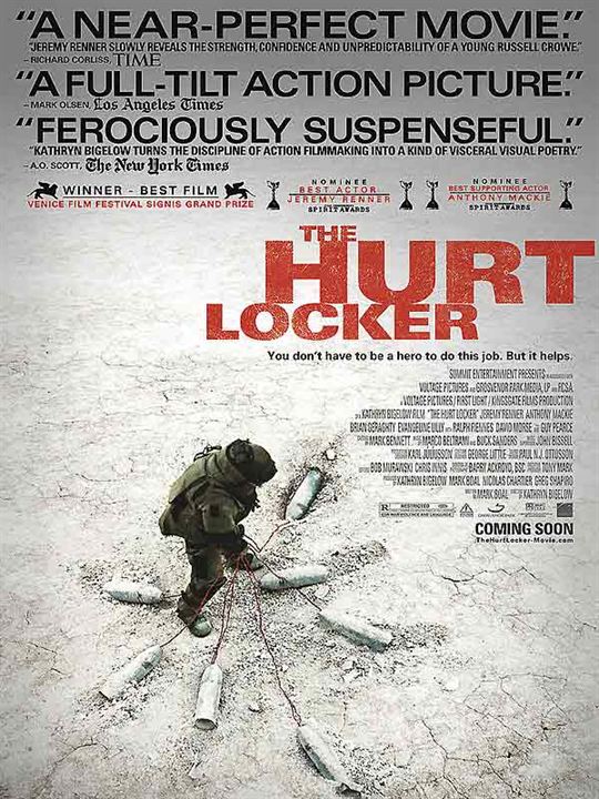Tödliches Kommando - The Hurt Locker : Kinoposter Kathryn Bigelow