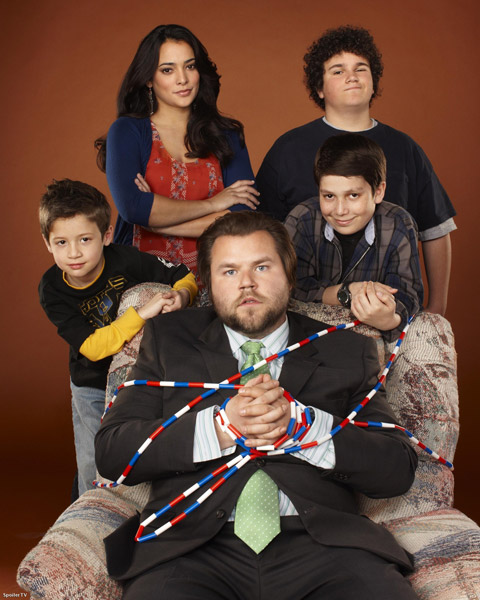 Bild Tyler Labine, Troy Gentile, Natalie Martinez, Frank Dolce, Davis Cleveland