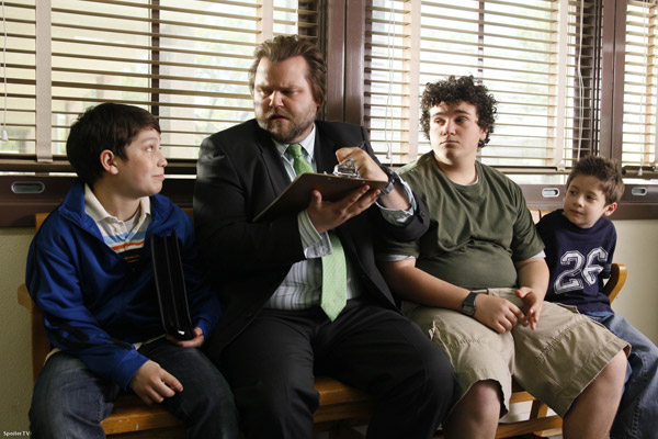 Bild Davis Cleveland, Tyler Labine, Troy Gentile, Frank Dolce