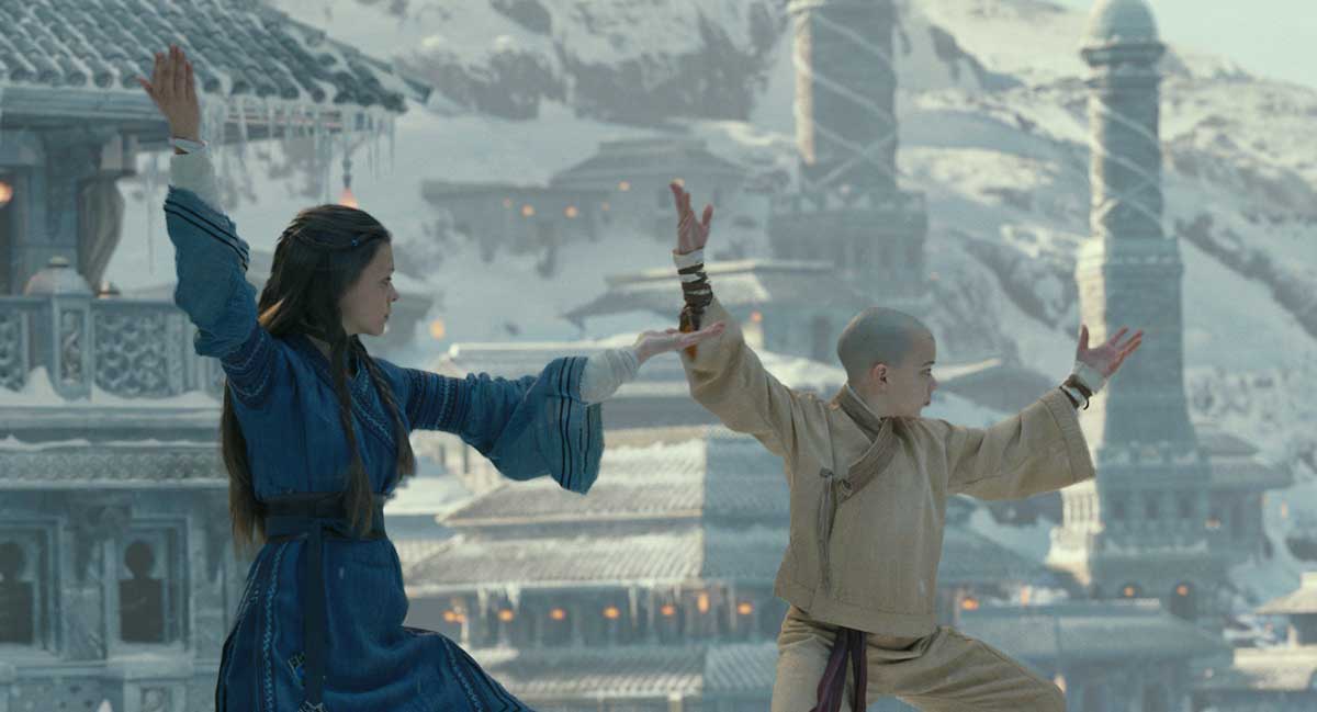 Die Legende von Aang : Bild Nicola Peltz Beckham, Noah Ringer