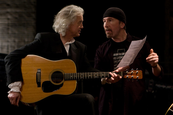 It Might Get Loud : Bild Jimmy Page, The Edge, Davis Guggenheim