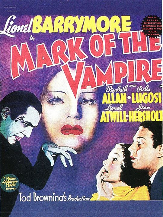 Das Zeichen des Vampirs : Kinoposter